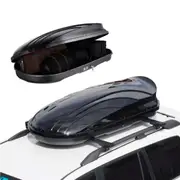 Rooftop Cargo Carrier 340 L Luggage Storage Box ABS for SUVs Cars