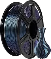 Flashforge 3D Printer Filament 1.75mm, 3D Printer Filaments 1kg(PLA Multicolor,Burnt Titanium)