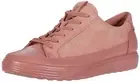 ECCO Womens Soft 7 Monochromatic Sneaker, Damask Rose/Damask Rose , 9-9.5