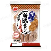 在飛比找PChome24h購物優惠-三幸 新潟仕選米果(醬油風味) 126g