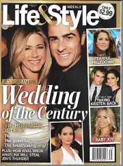 JENNIFER ANISTON - LIFE & STYLE Mag Aug 27, 2012 - WEDDING of the CENTURY!