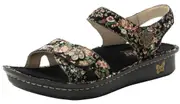 Alegria Vienna Ankle Strap Sandals Shoes Womens Leather - Earthy Bloom