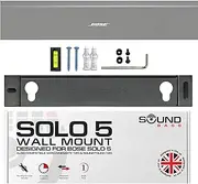Solo 5 Wall Mount Kit for Bose Solo 5 Complete with All Mounting Hardware, Designed in The UK by Soundbass