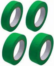 4PC Masking Tape Painting Crepe Paper Blue Green 24/36mmx30m Painter Art
