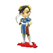 Street Fighter ChunLi 7in KnockOuts Vinyl Statue Action Figure Display Toy 7in