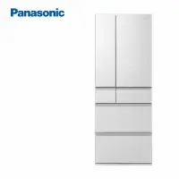 在飛比找Yahoo奇摩購物中心優惠-Panasonic國際牌日製600L六門玻璃變頻電冰箱 NR