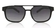 Ic! Berlin A0630 Ralphi/S Black-Rough - Black to Grey Men's Sunglasses Black Size 50