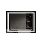 Dual-Light LED Makeup Mirror, Crystal Clear & Flicker-Free