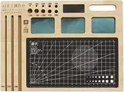 Dickly A5 A4 Cutting Mat Patchwork Cut Pad Sewing Mat Compact Cut Pad Cutter Board Model Building Mats for Sewing Art Project Hobby, 30cmx22cmx1.2cm