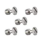 5Pcs 3/8" Camera Quick Release Screw Tripod Adapter Accessories for DSLR Cameras