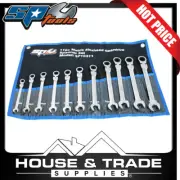 SP Tools Spanner Set 11 Piece Flexhead Metric Geardrive SP10311