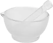 SECFOU 1 Set Glass Pestle and Small and Pestle Mini and Pestle Grout and Grinder Bowl and Pestle Small Pestle