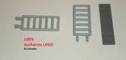 LEGO NEW 7x3 Light Bluish Grey Bar Lattice Double Clips (2x) 4275673 Brick 6020