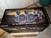 New, Jenson JXHD65ROPSK 6.5" Bar Mount 2-Way Speakers - RTV ATV Vehicle