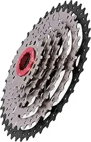 Bike Freewheel, Bicycle Flywheel Cassette Road Mountain Bike Sprocket 8‑Speed 42T Cycling Accessory