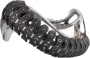 Polisport Armadillo Black Header Pipe Guard for 2-Stroke MX (8469200001)