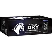 [Carlton] Carlton Dry Hard Lager Can 375mL