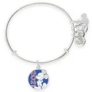 Disney Alex and Ani Mickey Mouse 2021 Bangle Bracelet Silver
