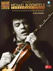 Michael Bloomfield Legendary Licks for Guitar Tabs Learn Blues Book Online Audio