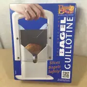 The Original 2011 Bagel Biter Bagel Guillotine Non-Stick Coated Slicer Unopened