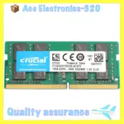 16GB Crucial DDR4 Notebook SO-DIMM 260-Pin 2666MHz Laptop 1.2V PC4-21300 RAM