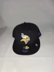Minnesota Vikings New Era 9Fifty Baseball Cap Black Mens OSFM Snapback NFL