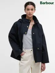 Barbour® Blue Cecile Showerproof Jacket (AY2383) | $437
