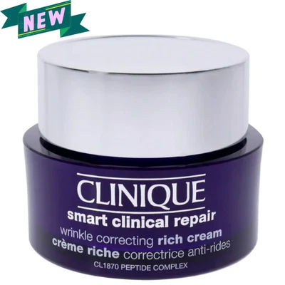 CLINIQUE Smart Clinical Repair Wrinkle Correcting Cream 1.7 oz / 50 ml New