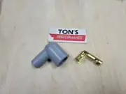 DIY 90 degree right angle Spark Plug External Coil End Terminal and Boot 7mm 8mm