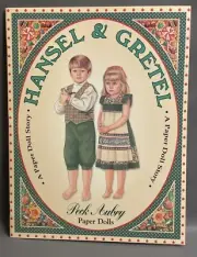 Hansel And Gretel Paper Dolls By Peck Aubrey, New, Die Cut Activity Book 1997