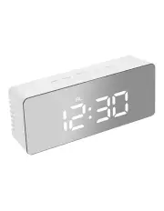 [Traderight] Digital Table Clock in White