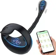 APP Bluetooth Prostate Vibrator Testicle Massage Anal Butt Plug Cock Penis Ring Male Masturbator Cocking Sex Toy for Men Sextoy