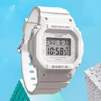 在飛比找momo購物網優惠-【CASIO 卡西歐】學生錶Baby-G 經典人氣方形電子錶