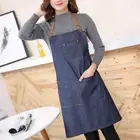 Accessories Chef Restaurant Anti-oil Denim Apron Bib Cleaning Tool Burp Cloth