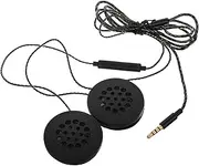 Motorcycle Helmet Headphones Sports Headset High Fidelity Sound Wired Control Comfortable Fit for Long Rides