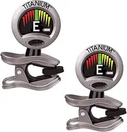 SNARK ST-8 Titanium Rechargeable Guitar Tuner (ST8-TITANIUM) (Pack of 2)
