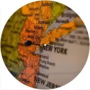 Slipmat Scratch Pad Felt for any 12" Turntable LP DJ Record Player MAP NEW YORK