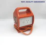 Portable RCD 15 AMP 2x Single 3 Pin Power Point Outlet Socket with Cord 15A