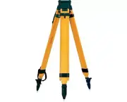 GPS Survey Fiberglass Tripod with Tribrach W/Optical Plummet & Fixed Adapter 5/8