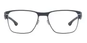 Ic! Berlin IC5023 Hannes S. Marine Blue Men's Glasses Blue Size 55 - Private Health Rebate - Blue Light Block Available