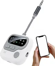 Wireless Transmitter Receiver,Wireless Transmitter for TV - Double Connection for Headphones Game Consoles PC Tvs Car Stereo Home Speakers Airplane