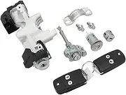 Szwaldaper Complete Lock Set Ignition Switch Door Lock Cylinder Key Shell for CRV CR-V 12-16 Car Ignition Switch Lock