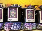 New Knotts Berry Farm Boysenberry Fest Fleece Throw Blanket 2025