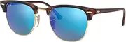 [Ray-Ban] CLUBMASTER RB 3016 HAVANA/BLUE unisex Sunglasses