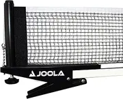JOOLA Premium Inside Table Tennis Net and Post Set - 72" Regulation Size - Portable and Easy Setup - Ping Pong Spring Clamp Net - Black