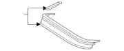 Genuine Audi 2019-2023 Audi - Air Deflector 4M8-877-651-A