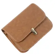 2 Pcs Women Small Square Bag Ladies Car Line Fashion Handbag Retro Shoulder Bags Messenger bag Mobile Phone Packet Pu Leather Handbag