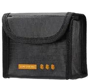 Qkbuza Lithium Battery Bags for Batteries | Flame Retardant Lithium Safety Protector | High Temperature Fireproof Battery Guard for Drone Accessories
