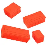 4 In 1 1/10 RC Crawler Car Upgrade Plastic Garage Storage Box DIY Can Open&Close
