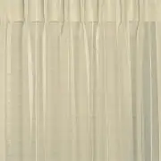 Bergamo Striped Sheer Pinch Pleat Curtains
